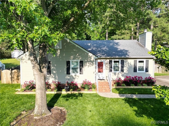 2205 Cox Rd, Henrico, VA 23233 - view of front of property with a chimney and a shingled roof
