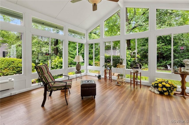 4723 Squaw Valley Ct, Glen Allen, VA 23060 - sunroom / solarium with wood finished floors and high vaulted ceiling