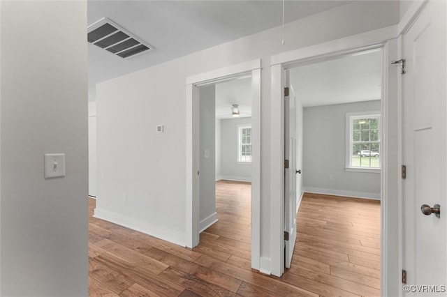 699 Trimmers Shop Rd, King William, VA 23181 - hallway featuring wood finished floors and baseboards