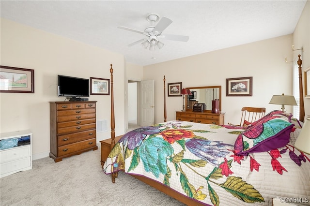 14313 Woodleigh Dr, Chester, VA 23831 - carpeted bedroom featuring ceiling fan