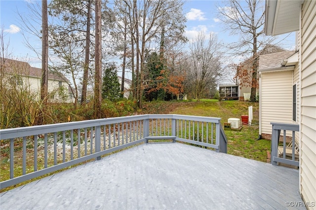 14313 Woodleigh Dr, Chester, VA 23831 - view of deck