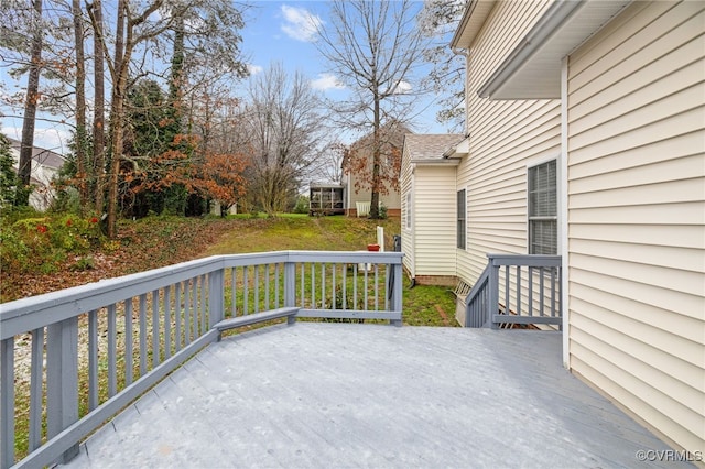 14313 Woodleigh Dr, Chester, VA 23831 - view of deck