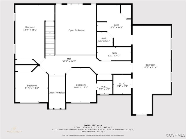 14313 Woodleigh Dr, Chester, VA 23831 - view of room layout