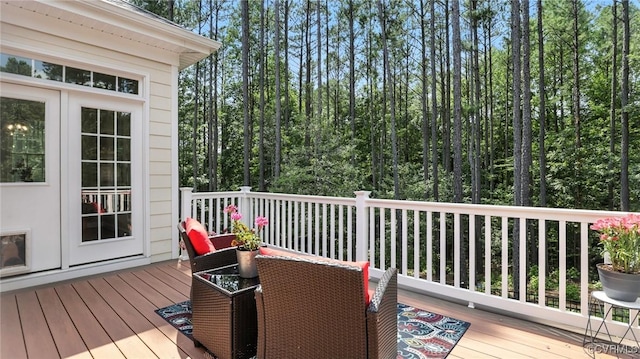 5080 Brandon Pines Way, Providence Forge, VA 23140 - view of wooden terrace