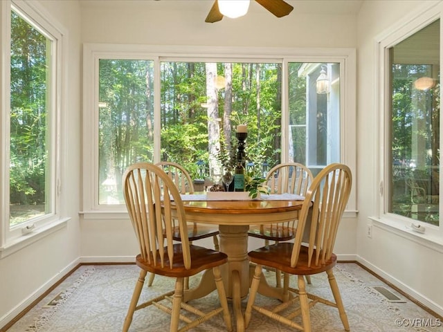14107 Laurel Trail Pl, Midlothian, VA 23112 - sunroom / solarium featuring baseboards and wood finished floors