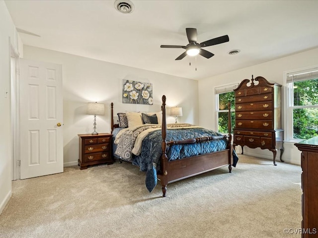 14107 Laurel Trail Pl, Midlothian, VA 23112 - carpeted bedroom featuring baseboards and ceiling fan