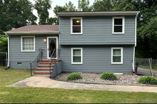 4009 Robert E Lee Dr, North Prince George, VA 23860 - split level home featuring entry steps