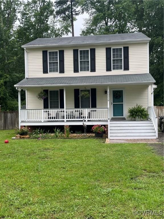 10218 Richmond Rd, Glen Allen, VA 23060 - view of front of house featuring a porch