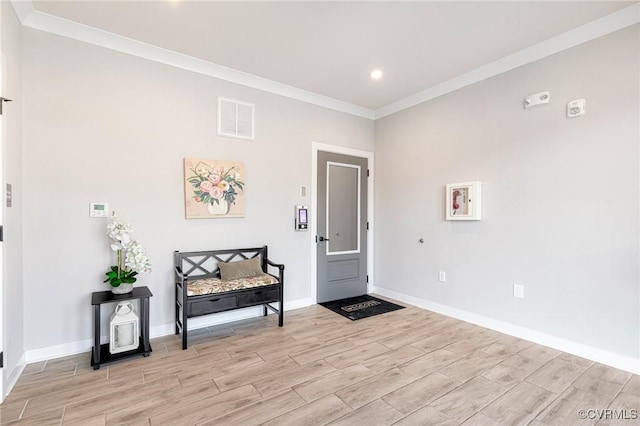 3900 Maze Runner Dr Unit 205, Chesterfield, VA 23112 - foyer entrance with wood tiled floors, crown molding, and recessed lighting