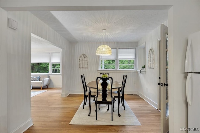 520 Heth Rd, Petersburg, VA 23805 - dining space with plenty of natural light and light wood-style flooring