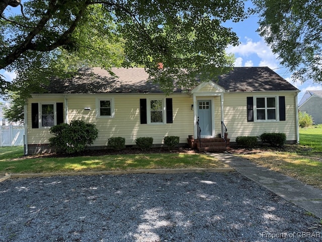 36 Roseneath Ave, Kilmarnock, VA 22482 - view of front of house with entry steps
