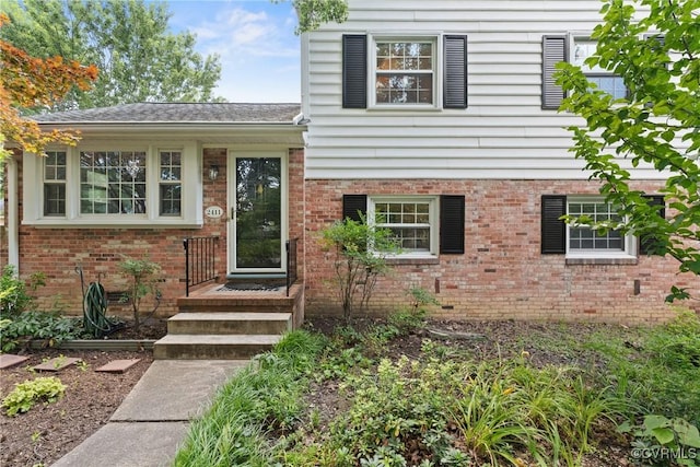 2411 Colwyn Rd, Henrico, VA 23229 - view of front of property with brick siding