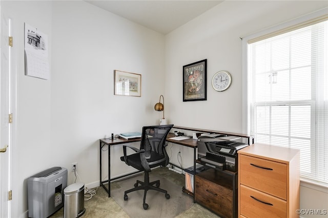 4017 Bayapple Dr, Henrico, VA 23294 - carpeted office space featuring baseboards