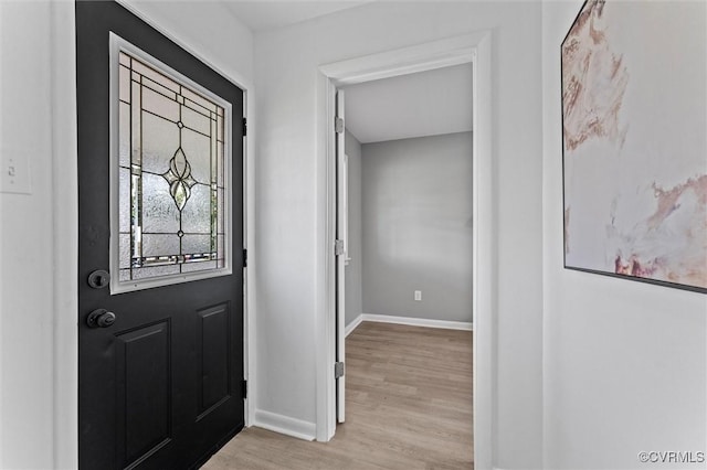 2000 Cleary Rd, Richmond, VA 23223 - entrance foyer featuring light wood-style flooring and baseboards