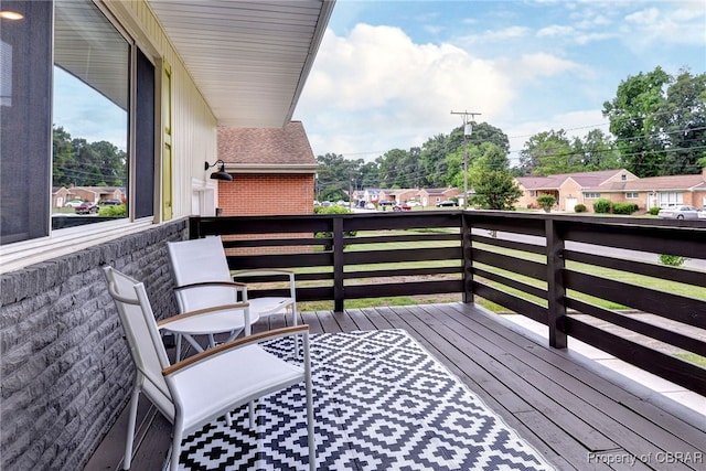 107 Ward, Hampton, VA 23669 - view of wooden deck