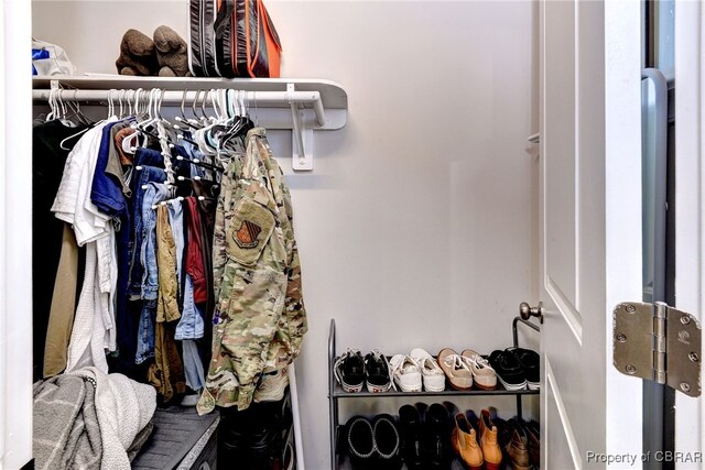 107 Ward, Hampton, VA 23669 - view of spacious closet