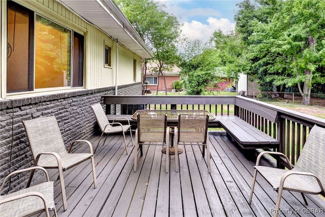 107 Ward, Hampton, VA 23669 - view of wooden deck
