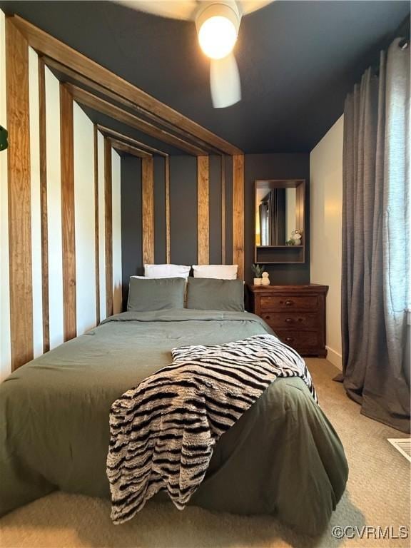 5754 Fox Maple Ter, Chesterfield, VA 23803 - carpeted bedroom featuring a ceiling fan and baseboards