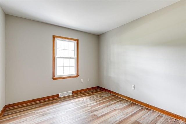 5412 Ridgerun Ter, Chesterfield, VA 23832 - unfurnished room with light wood-type flooring and baseboards