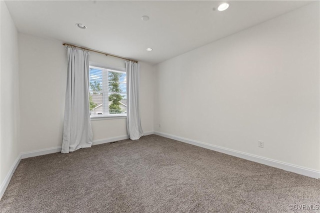 6636 Stonewolf Ct, Moseley, VA 23120 - carpeted spare room with recessed lighting and baseboards