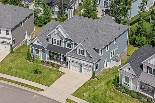 6636 Stonewolf Ct, Moseley, VA 23120 - aerial view of residential area