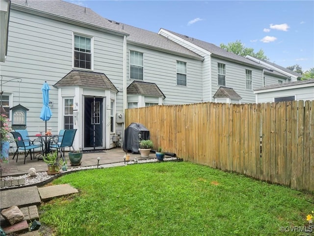 3034 Sara Jean Ter, Glen Allen, VA 23060 - back of house featuring a patio area and roof with shingles