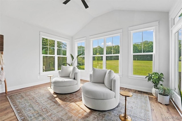 3616 Bonnies Way, Powhatan, VA 23139 - sunroom featuring plenty of natural light and vaulted ceiling