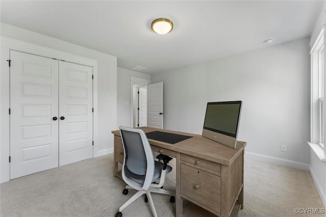 3616 Bonnies Way, Powhatan, VA 23139 - home office featuring light colored carpet