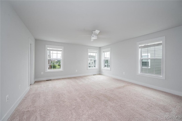 4357 Saunders Station Loop Unit B, Henrico, VA 23233 - carpeted spare room featuring a ceiling fan and healthy amount of natural light