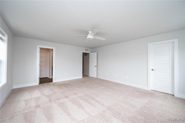 4357 Saunders Station Loop Unit B, Henrico, VA 23233 - unfurnished bedroom featuring carpet floors and ceiling fan