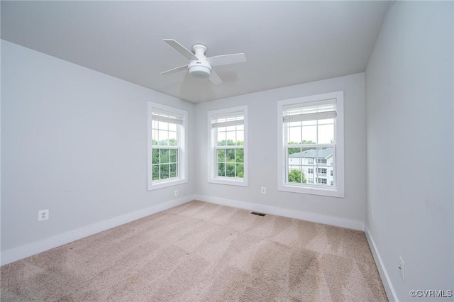 4357 Saunders Station Loop Unit B, Henrico, VA 23233 - unfurnished room featuring carpet flooring and ceiling fan