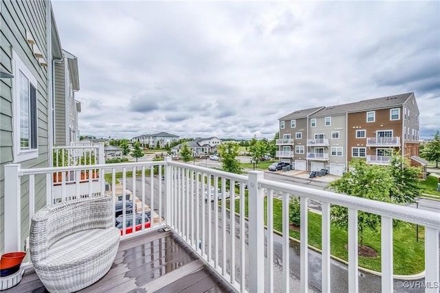 4357 Saunders Station Loop Unit B, Henrico, VA 23233 - balcony featuring a residential view