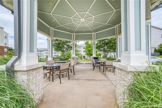 4357 Saunders Station Loop Unit B, Henrico, VA 23233 - view of patio / terrace featuring outdoor dining area