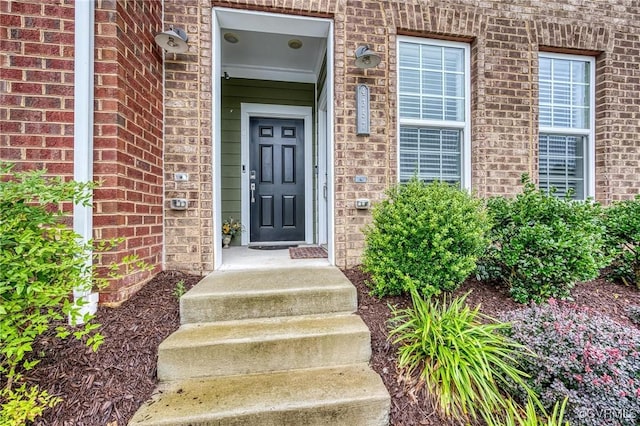 4357 Saunders Station Loop Unit B, Henrico, VA 23233 - entrance to property featuring brick siding