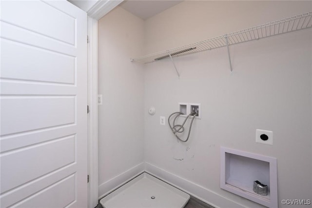 4357 Saunders Station Loop Unit B, Henrico, VA 23233 - washroom with hookup for an electric dryer, washer hookup, and hookup for a gas dryer