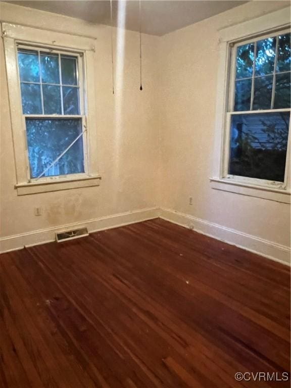 817 Lafayette Ave, Colonial Heights, VA 23834 - spare room with wood finished floors