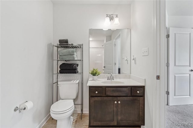 17018 Westervelt Ct, Chesterfield, VA 23120 - bathroom with vanity and toilet