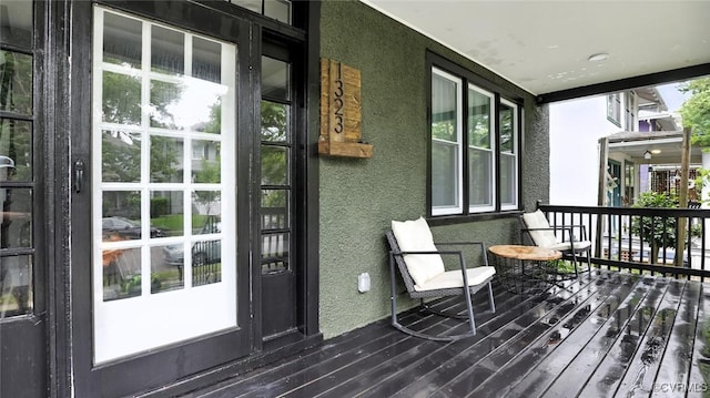 1323 Avondale Ave, Richmond, VA 23227 - view of wooden porch