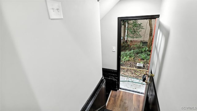 1323 Avondale Ave, Richmond, VA 23227 - entryway featuring dark wood-type flooring