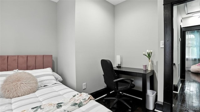 1323 Avondale Ave, Richmond, VA 23227 - bedroom featuring wood finished floors and a desk