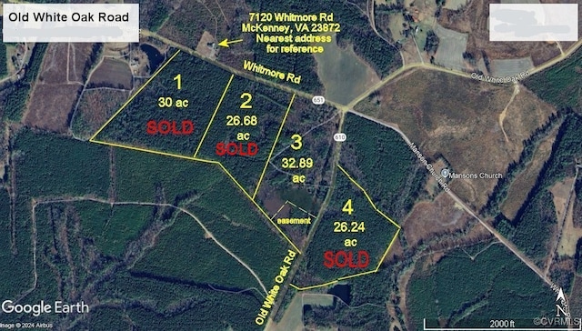 0 Old White Oak Rd, Mc Kenney, VA 23872