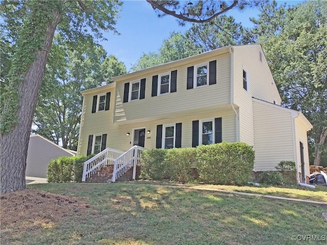 5206 Hallmark Dr, Chesterfield, VA 23234 - view of front of house featuring a front yard