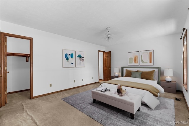 6768 Poplar Woods Ct, Quinton, VA 23141 - carpeted bedroom with a spacious closet and ceiling fan