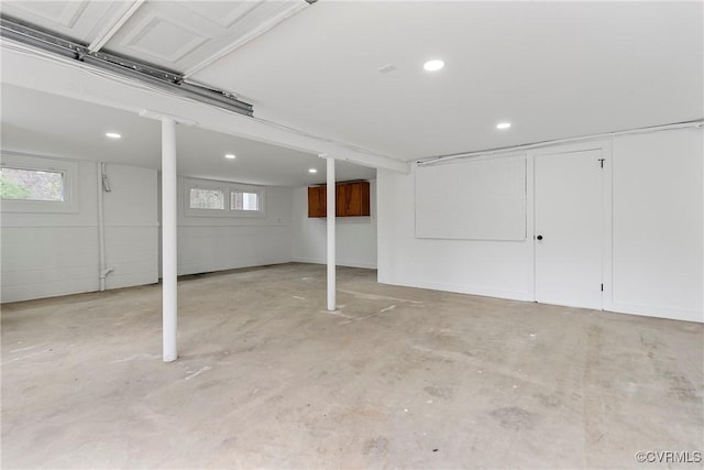 4029 Old Buckingham Rd, Powhatan, VA 23139 - garage featuring recessed lighting