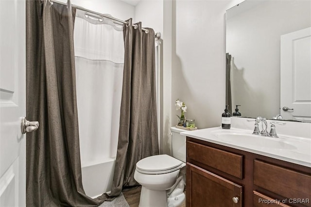 4217 Pillar, Williamsburg, VA 23188 - bathroom featuring vanity and shower / bathtub combination with curtain