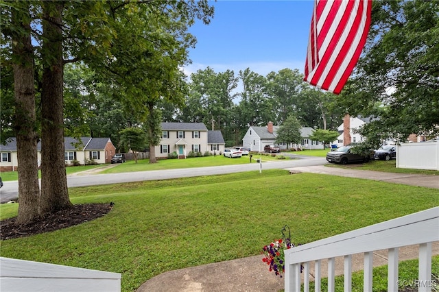 5307 Dermotte Ln, North Chesterfield, VA 23237 - view of green lawn featuring a residential view