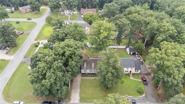 5307 Dermotte Ln, North Chesterfield, VA 23237 - aerial view of property and surrounding area with nearby suburban area