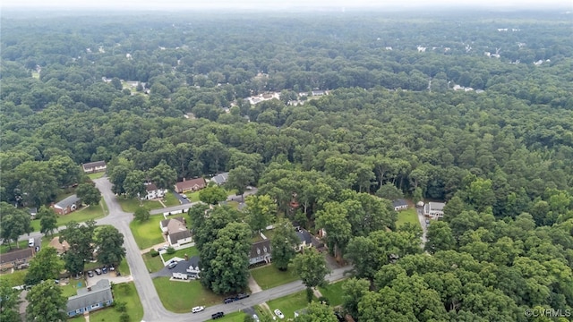 5307 Dermotte Ln, North Chesterfield, VA 23237 - aerial view of property and surrounding area with a forest
