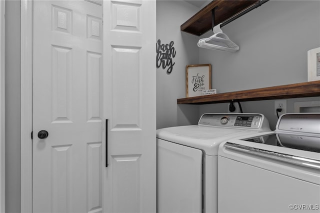 5307 Dermotte Ln, North Chesterfield, VA 23237 - laundry room featuring washer and clothes dryer
