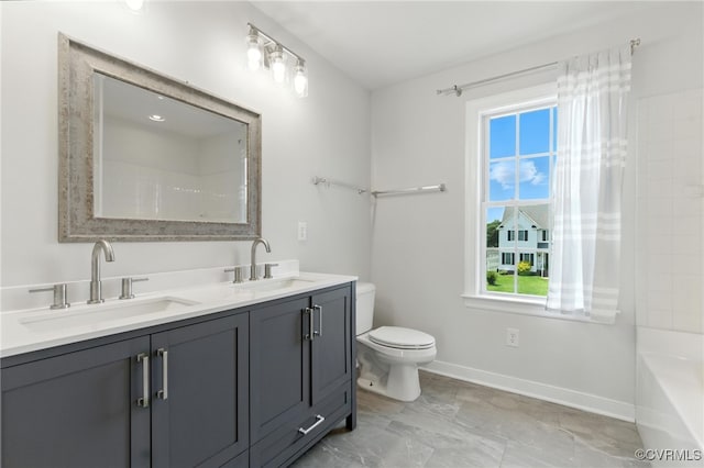 11219 Mill Place Ter, Glen Allen, VA 23060 - full bathroom with double vanity and healthy amount of natural light